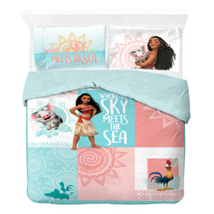 Moana crib outlet bedding